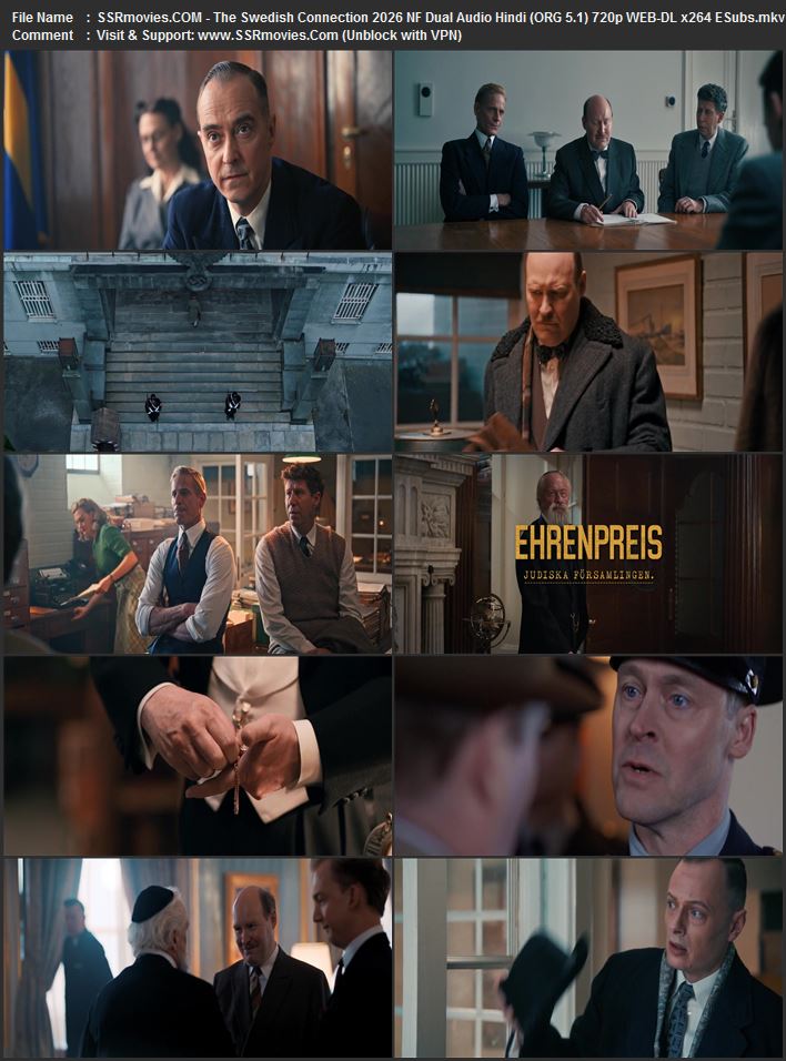 The Swedish Connection 2026 Dual Audio Hindi (ORG 5.1) 1080p 720p 480p WEB-DL x264 ESubs