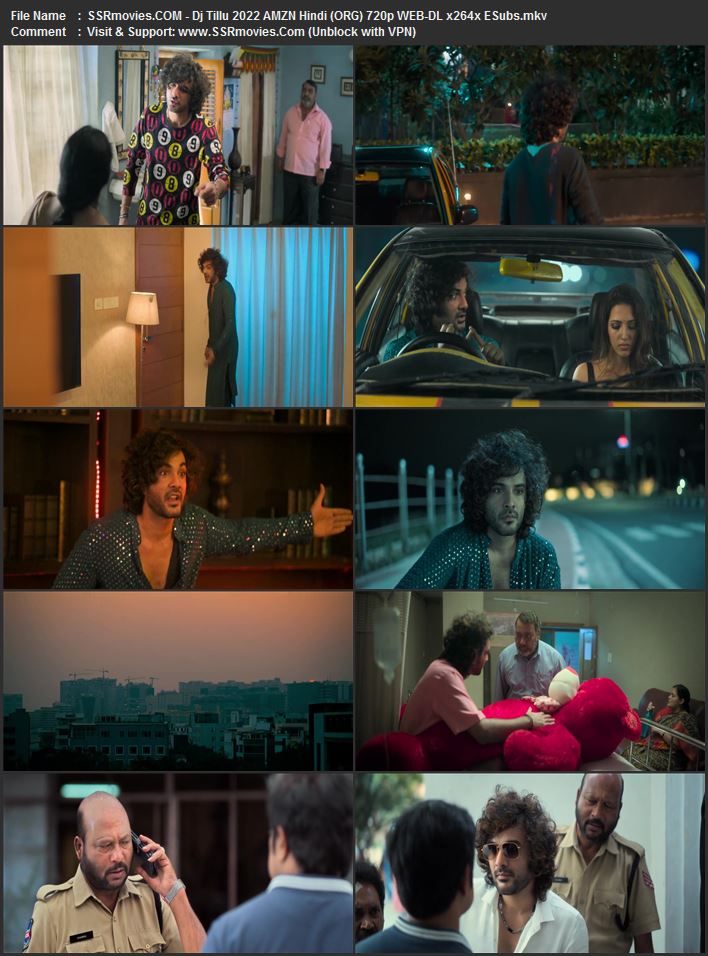 DJ Tillu 2022 Hindi (ORG) 1080p 720p 480p WEB-DL x264 ESubs DJ Tillu 2022 Hindi (ORG) 1080p 720p 480p WEB-DL x264 ESubs