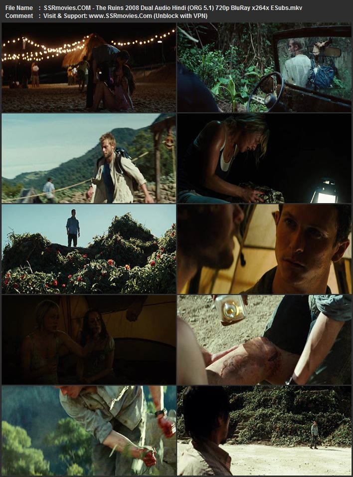 The Ruins 2008 Dual Audio Hindi (ORG 5.1) 1080p 720p 480p BluRay x264 ESubs