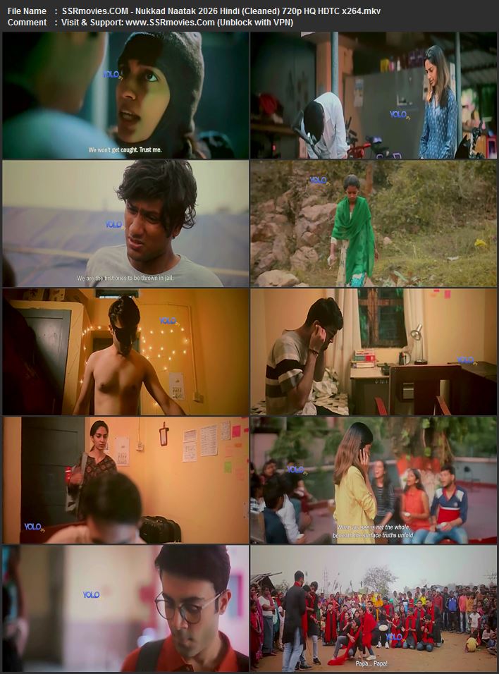 Nukkad Naatak 2026 Hindi (Cleaned) 1080p 720p 480p HQ HDTC x264 ESubs