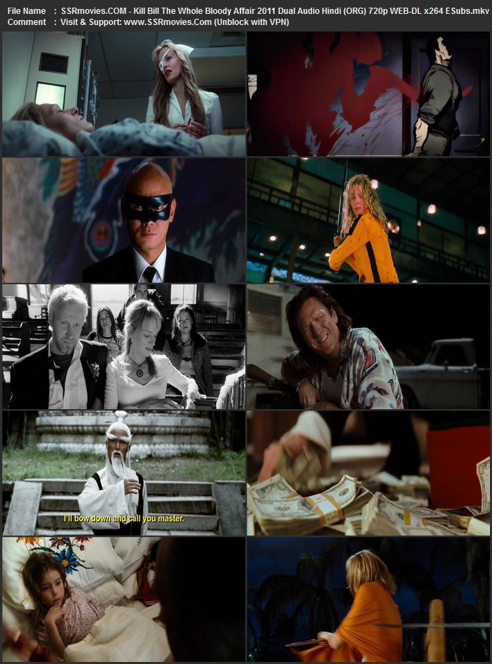 Kill Bill: The Whole Bloody Affair 2006 Dual Audio Hindi (ORG) 1080p 720p 480p WEB-DL x264 ESubs