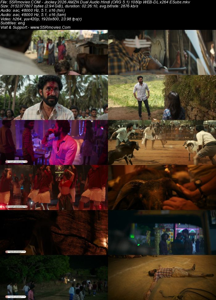 Jockey 2026 AMZN Dual Audio Hindi (ORG 5.1) 1080p 720p 480p WEB-DL x264 ESubs Jockey 2026 AMZN Dual Audio Hindi (ORG 5.1) 1080p 720p 480p WEB-DL x264 ESubs
