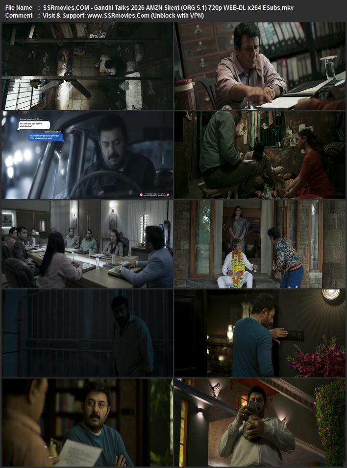 Gandhi Talks 2023 Silent (ORG 5.1) 1080p 720p 480p WEB-DL x264 ESubs Gandhi Talks 2023 Silent (ORG 5.1) 1080p 720p 480p WEB-DL x264 ESubs
