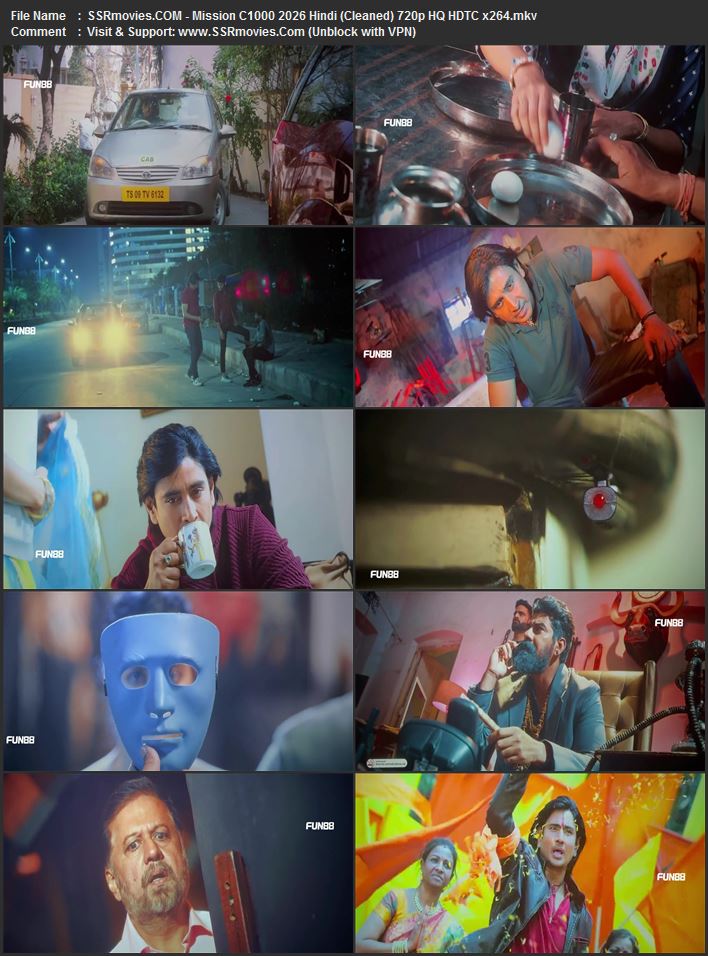 Mission C1000 2025 Hindi (Cleaned) 1080p 720p 480p HQ HDTC x264 ESubs Mission C1000 2025 Hindi (Cleaned) 1080p 720p 480p HQ HDTC x264 ESubs