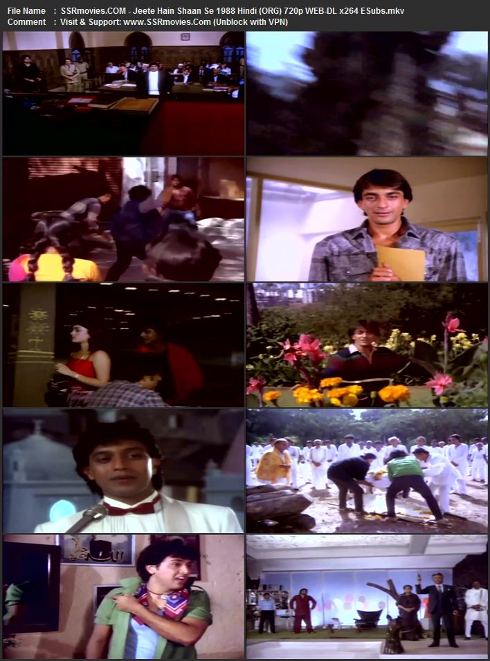 Jeete Hain Shaan Se 1988 Hindi (ORG) 1080p 720p 480p WEB-DL x264 ESubs Jeete Hain Shaan Se 1988 Hindi (ORG) 1080p 720p 480p WEB-DL x264 ESubs