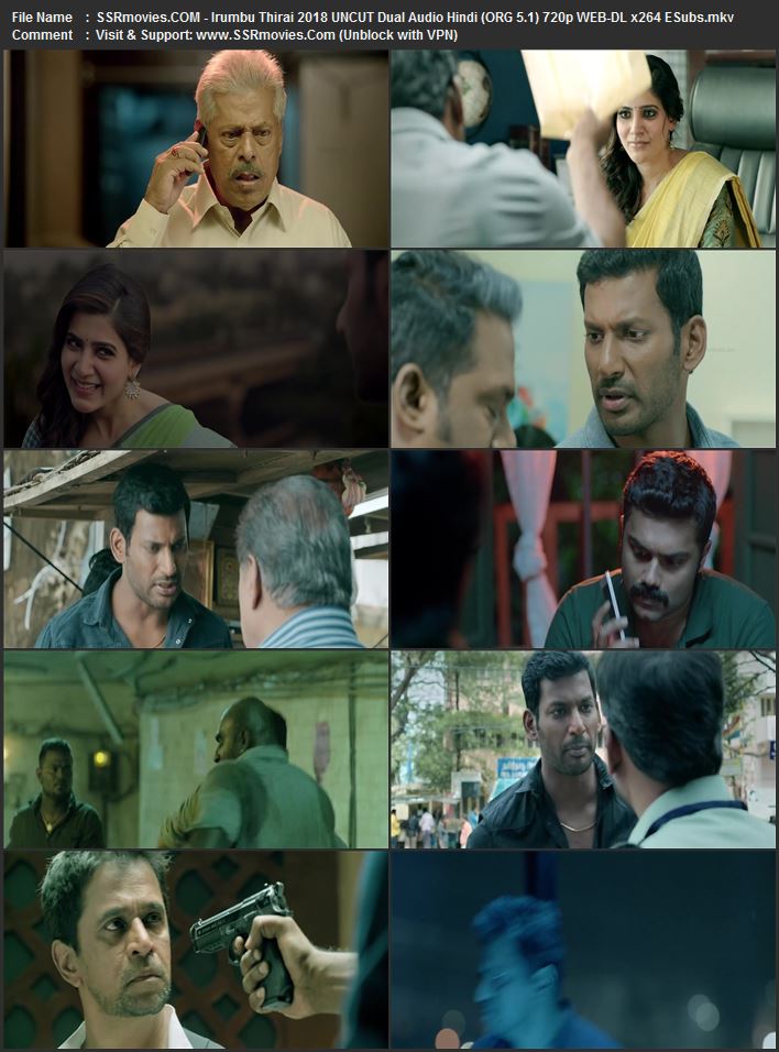 Irumbu Thirai 2018 Dual Audio Hindi (ORG 5.1) 1080p 720p 480p WEB-DL x264 ESubs Irumbu Thirai 2018 Dual Audio Hindi (ORG 5.1) 1080p 720p 480p WEB-DL x264 ESubs