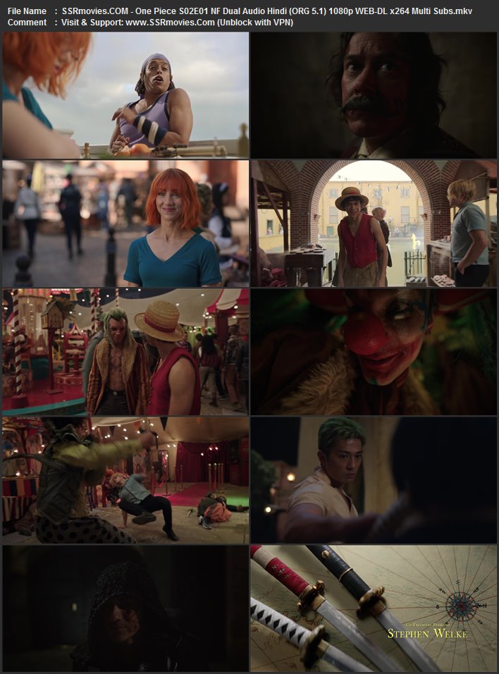 One Piece 2023– NF Dual Audio Hindi (ORG 5.1) 1080p 720p 480p WEB-DL x264 ESubs