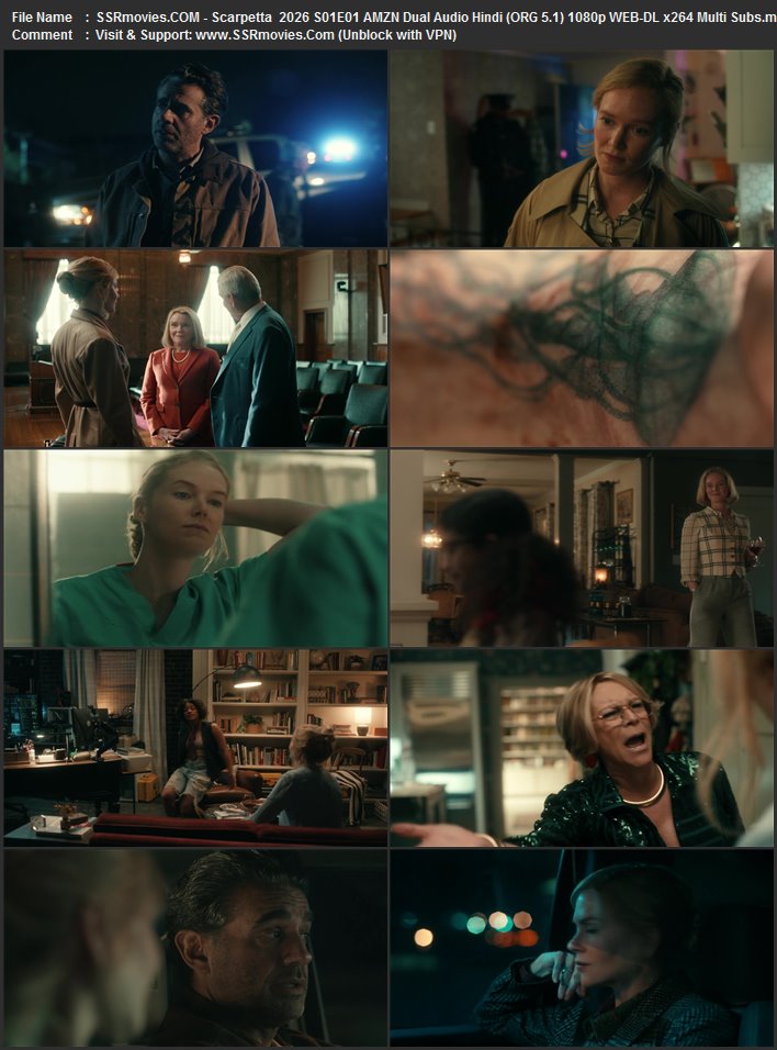 Scarpetta 2026 S01 Complete AMZN Dual Audio Hindi (ORG 5.1) 1080p 720p 480p WEB-DL x264 Multi Subs Scarpetta 2026 S01 Complete AMZN Dual Audio Hindi (ORG 5.1) 1080p 720p 480p WEB-DL x264 Multi Subs