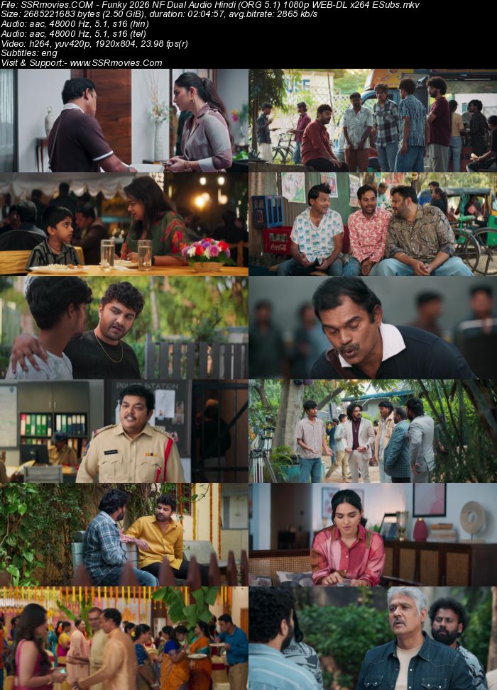 Funky 2026 Dual Audio Hindi (ORG 5.1) 1080p 720p 480p WEB-DL x264 ESubs