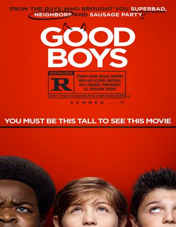 Good Boys 2019 English [ORG 5.1] 720p 1080p WEB-DL x264 ESubs