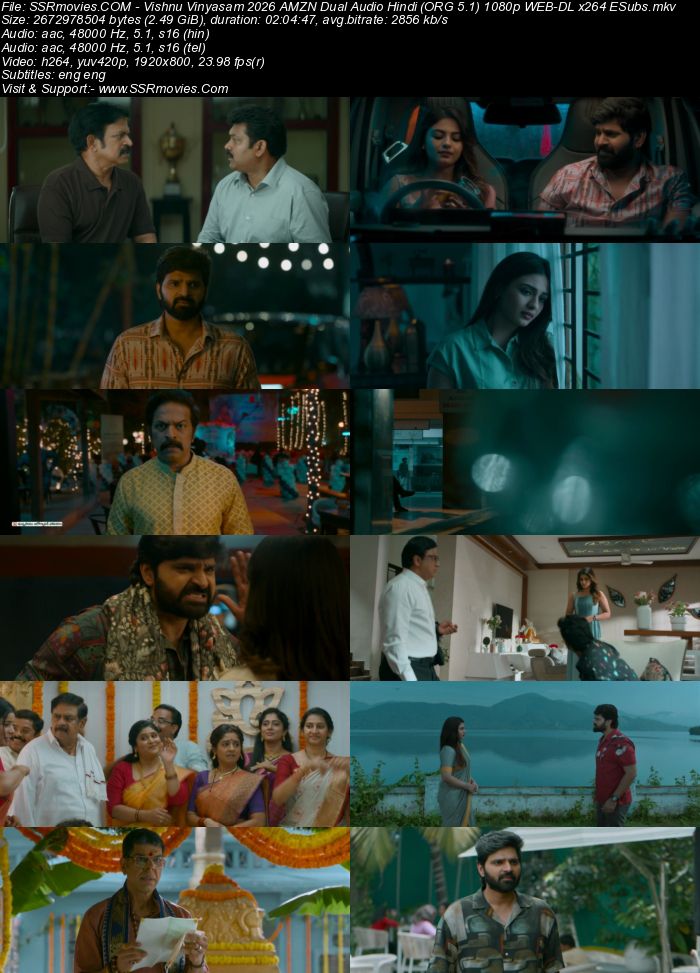 Vishnu Vinyasam 2026 AMZN Dual Audio Hindi (ORG 5.1) 4K 1080p 720p 480p WEB-DL x264 ESubs