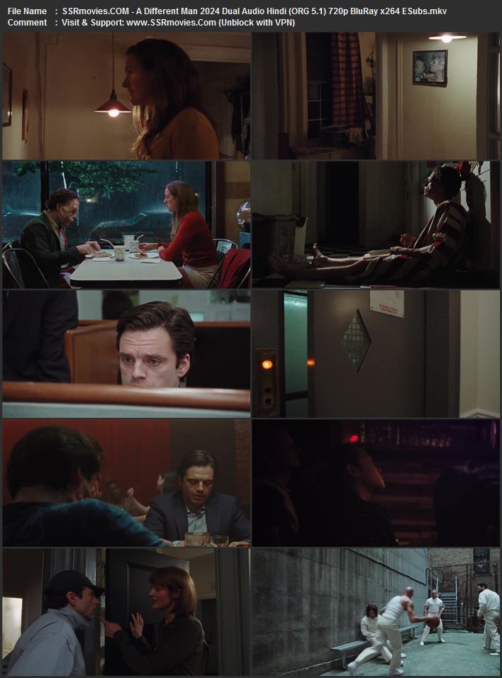 A Different Man 2024 Dual Audio Hindi (ORG 5.1) 1080p 720p 480p BluRay x264 ESubs