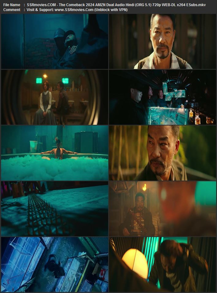 The Comeback 2023 Dual Audio Hindi (ORG 5.1) 1080p 720p 480p WEB-DL x264 ESubs