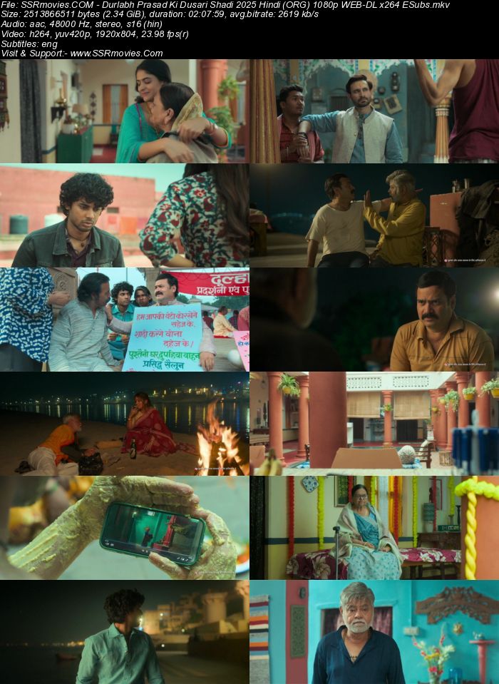 Durlabh Prasad Ki Doosri Shadi 2025 Hindi (ORG) 1080p 720p 480p WEB-DL x264 ESubs Durlabh Prasad Ki Doosri Shadi 2025 Hindi (ORG) 1080p 720p 480p WEB-DL x264 ESubs