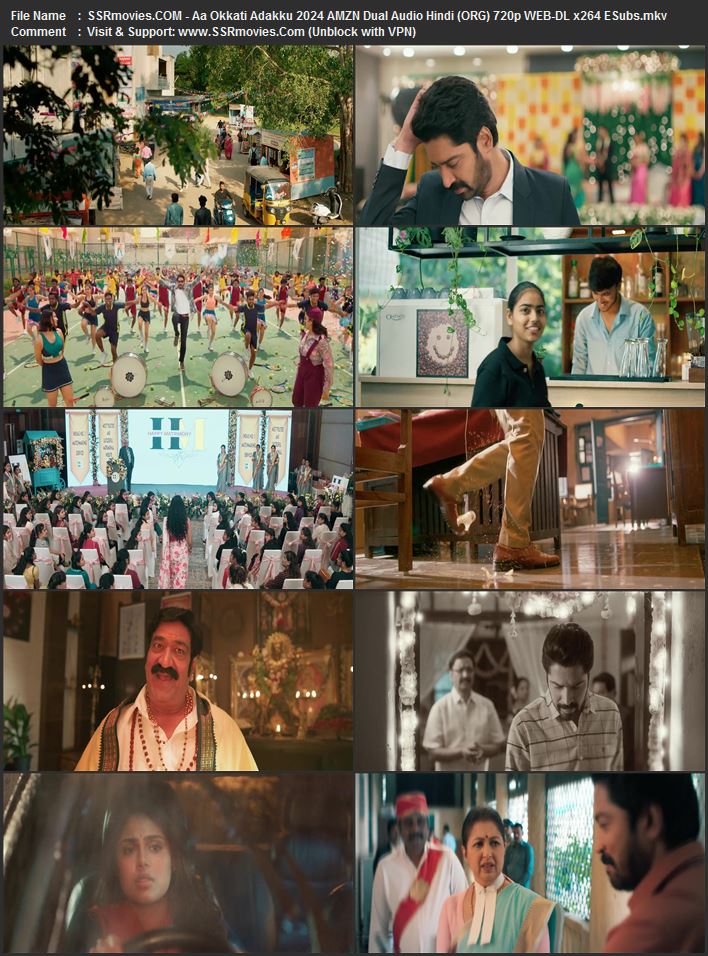 Aa Okkati Adakku 2024 Telugu 1080p 720p 480p WEB-DL x264 ESubs