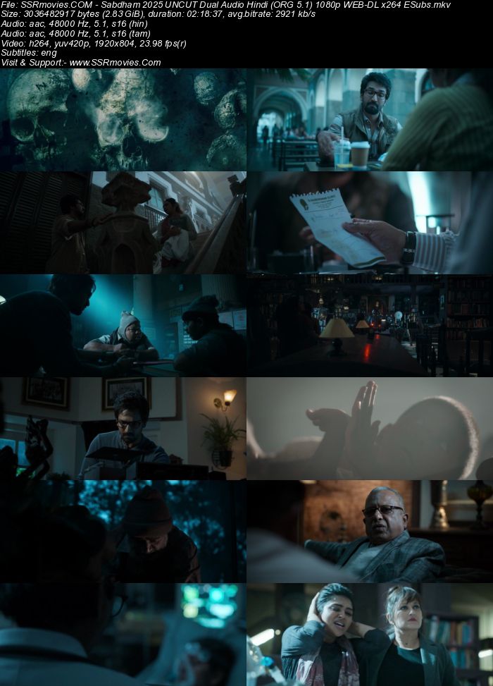 Sabdham 2024 UNCUT Dual Audio Hindi (ORG) 1080p 720p 480p WEB-DL x264 ESubs Sabdham 2024 UNCUT Dual Audio Hindi (ORG) 1080p 720p 480p WEB-DL x264 ESubs