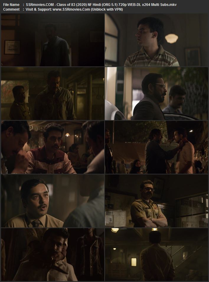 Class of '83 2020 Hindi (ORG 5.1) 1080p 720p 480p WEB-DL x264 ESubs Class of '83 2020 Hindi (ORG 5.1) 1080p 720p 480p WEB-DL x264 ESubs