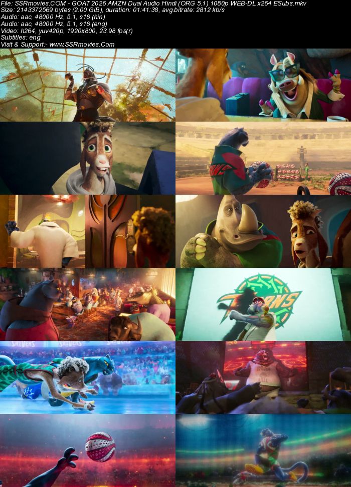 GOAT 2026 AMZN Dual Audio Hindi (ORG 5.1) 4K 1080p 720p 480p WEB-DL x264 ESubs GOAT 2026 AMZN Dual Audio Hindi (ORG 5.1) 4K 1080p 720p 480p WEB-DL x264 ESubs