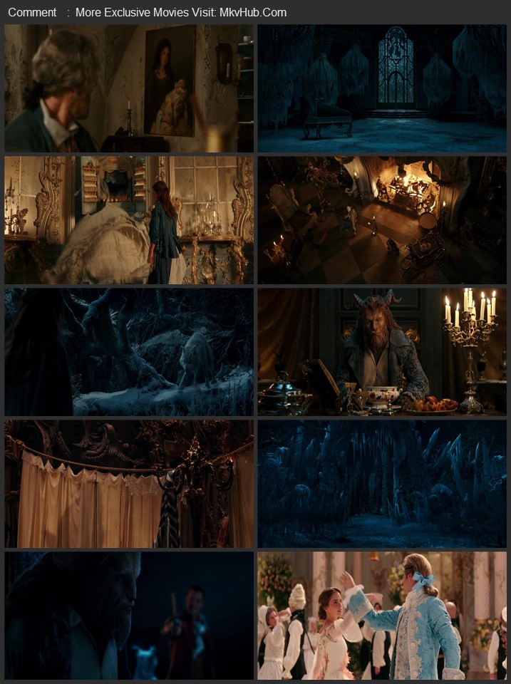 Beauty and the Beast 2017 Dual Audio [Hindi-English] ORG 5.1 480p 720p 1080p BluRay x264 ESubs Download