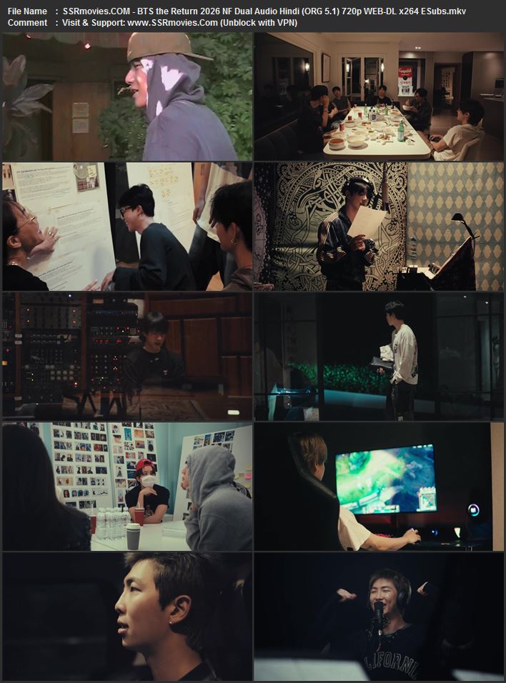 BTS: The Return 2026 N/A 1080p 720p 480p WEB-DL x264 ESubs BTS: The Return 2026 N/A 1080p 720p 480p WEB-DL x264 ESubs