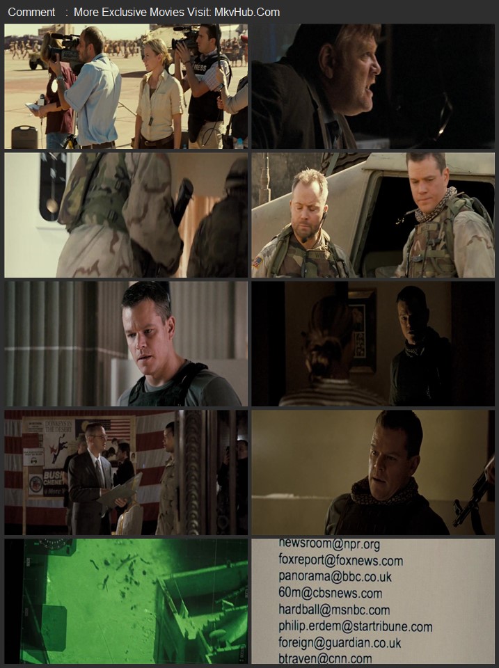 Green Zone 2010 Dual Audio [Hindi-English] ORG 5.1 480p 720p 1080p BluRay x264 ESubs Download