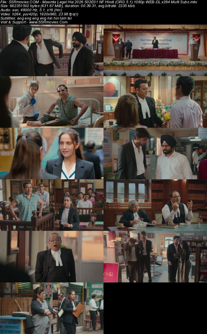 Maamla Legal Hai 2024– NF Hindi (ORG 5.1) 1080p 720p 480p WEB-DL x264 ESubs