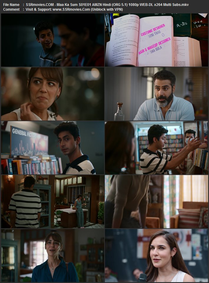 Ma Ka Sum 2026 S01 Complete AMZN Hindi (ORG 5.1) 1080p 720p 480p WEB-DL x264 ESubs Ma Ka Sum 2026 S01 Complete AMZN Hindi (ORG 5.1) 1080p 720p 480p WEB-DL x264 ESubs
