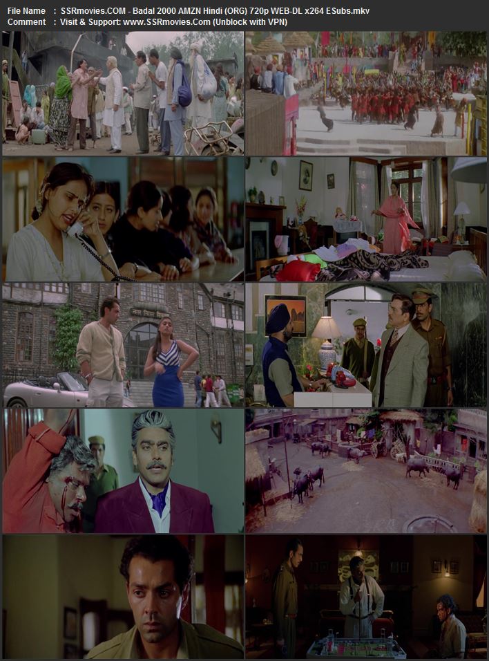Badal 2000 Hindi 1080p 720p 480p WEB-DL x264 ESubs Badal 2000 Hindi 1080p 720p 480p WEB-DL x264 ESubs