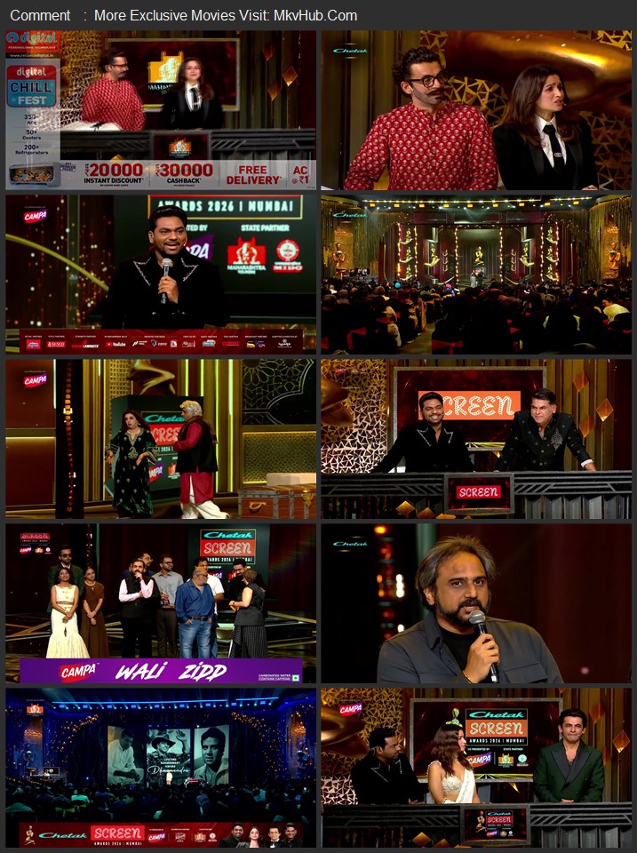 Chetak Screen Awards 2026 Main Event 720p 1080p WEB-DL x264 Watch & Download Chetak Screen Awards 2026 Main Event 720p 1080p WEB-DL x264 Watch & Download