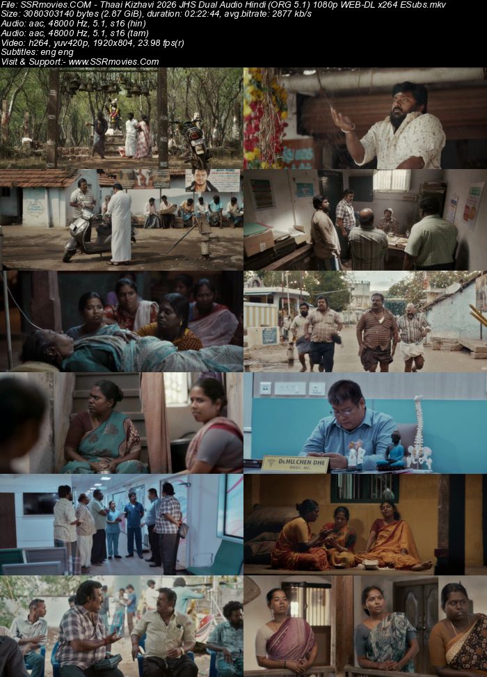 Thaai Kizhavi 2026 JHS Dual Audio Hindi (ORG 5.1) 4K 1080p 720p 480p WEB-DL x264 ESubs
