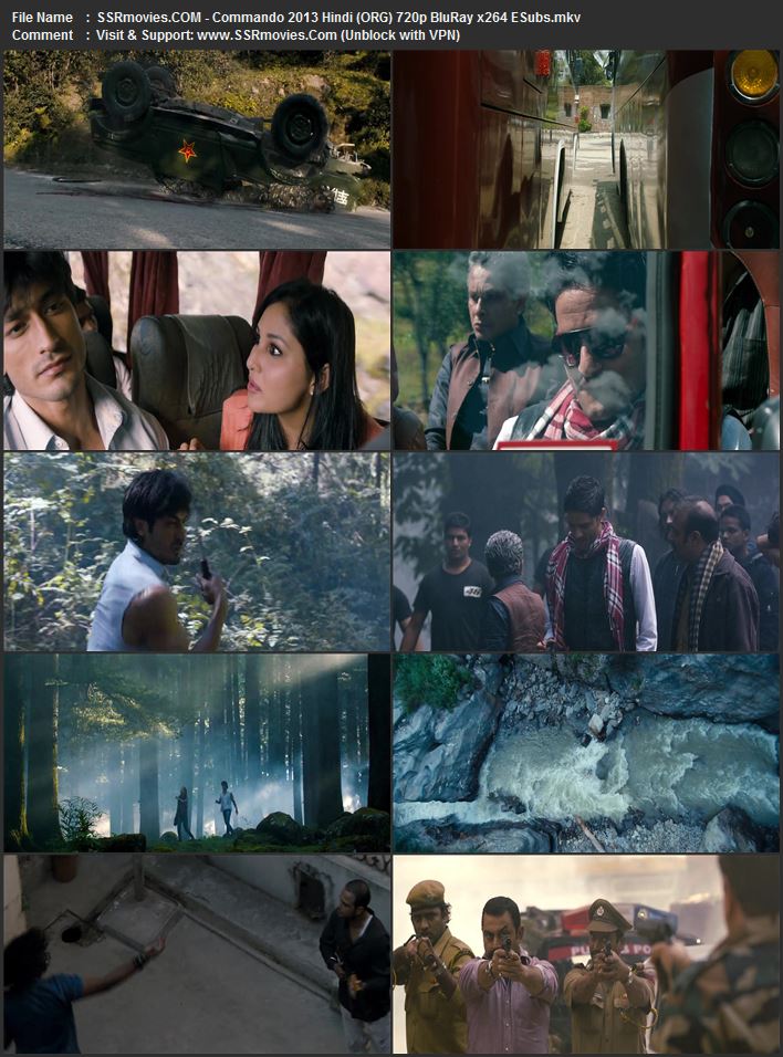 Commando 2013 Hindi (ORG) 1080p 720p 480p BluRay x264 ESubs Commando 2013 Hindi (ORG) 1080p 720p 480p BluRay x264 ESubs