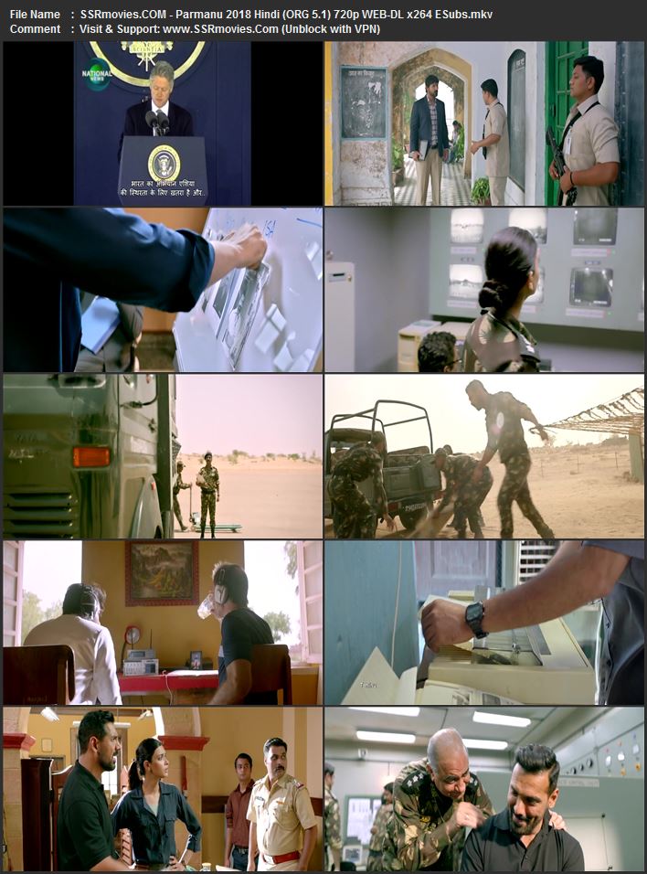 Parmanu: The Story of Pokhran 2018 Hindi (ORG 5.1) 1080p 720p 480p WEB-DL x264 ESubs Parmanu: The Story of Pokhran 2018 Hindi (ORG 5.1) 1080p 720p 480p WEB-DL x264 ESubs