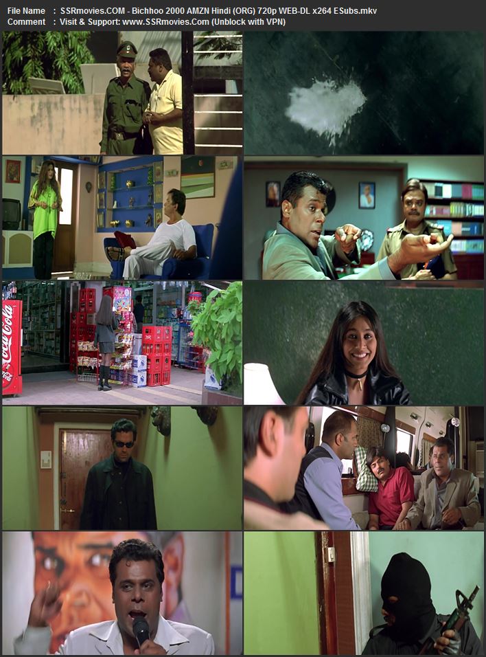 Bichhoo 2000 Hindi (ORG) 1080p 720p 480p WEB-DL x264 ESubs