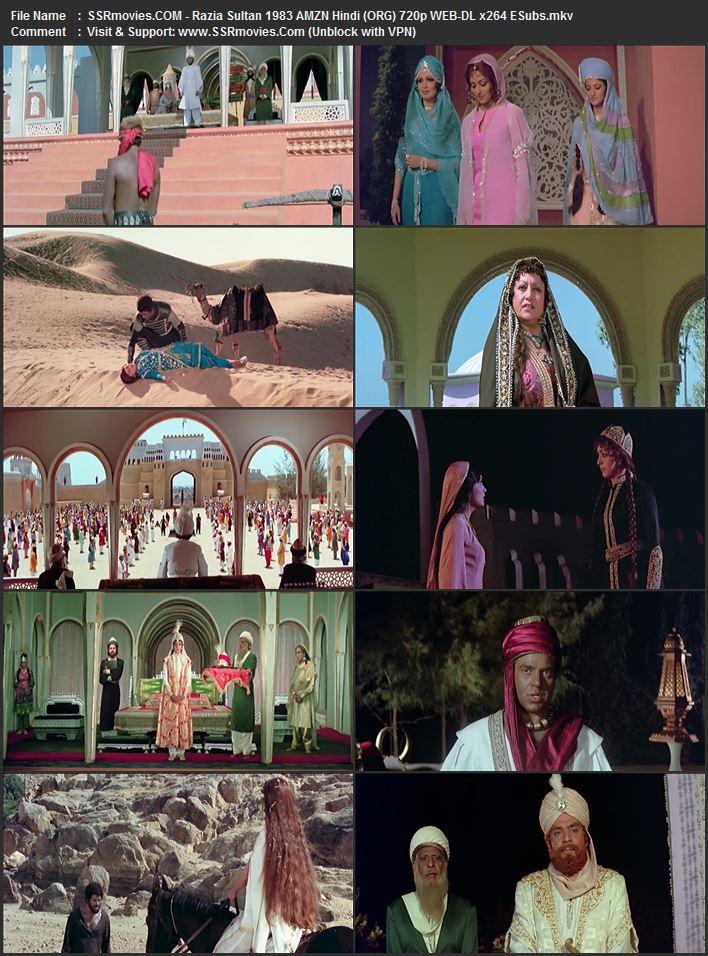 Razia Sultan 1983 Hindi (ORG) 1080p 720p 480p WEB-DL x264 ESubs Razia Sultan 1983 Hindi (ORG) 1080p 720p 480p WEB-DL x264 ESubs