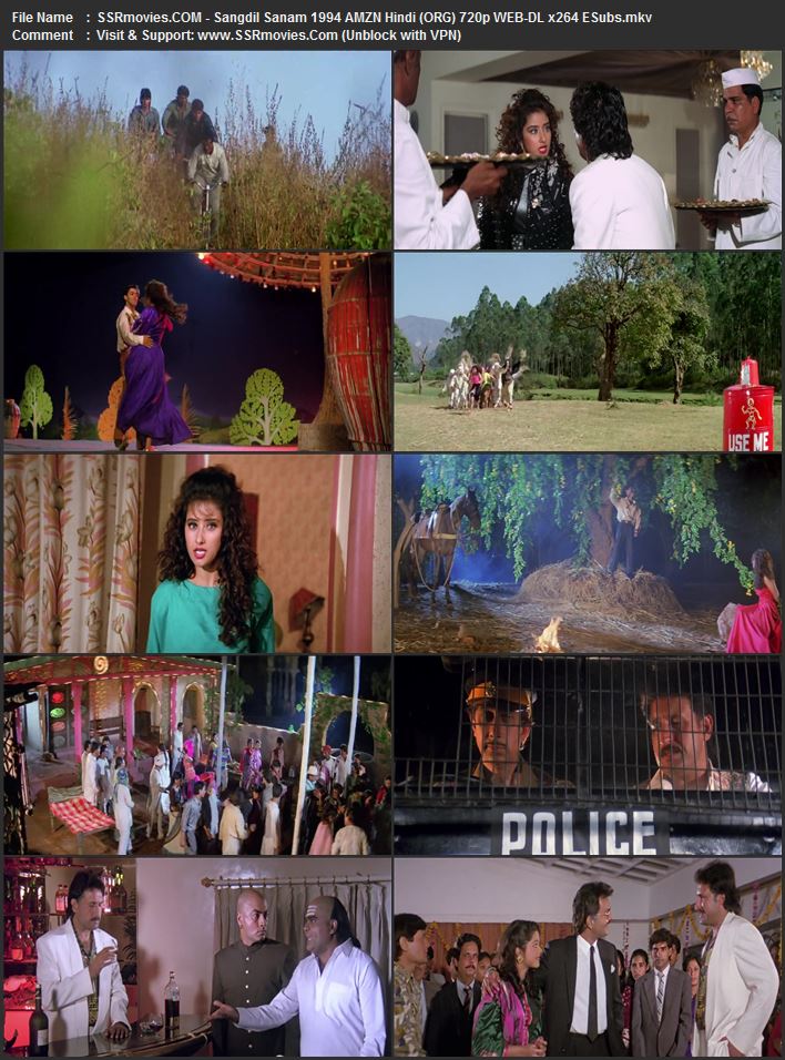 Sangdil Sanam 1994 Hindi (ORG) 1080p 720p 480p WEB-DL x264 ESubs Sangdil Sanam 1994 Hindi (ORG) 1080p 720p 480p WEB-DL x264 ESubs