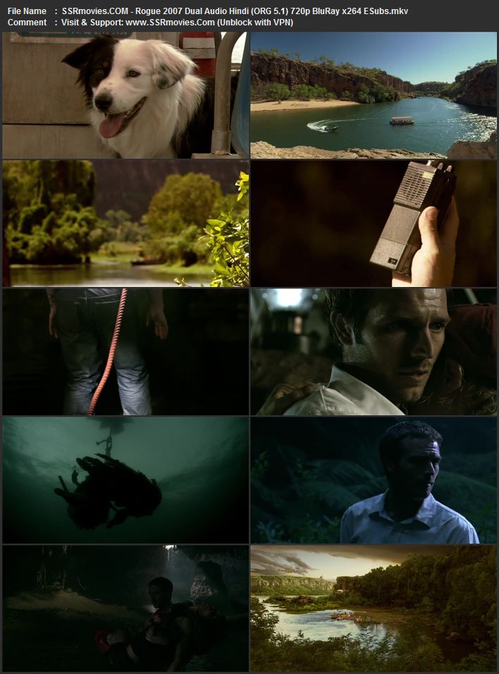 Rogue 2007 Dual Audio Hindi (ORG 5.1) 1080p 720p 480p BluRay x264 ESubs