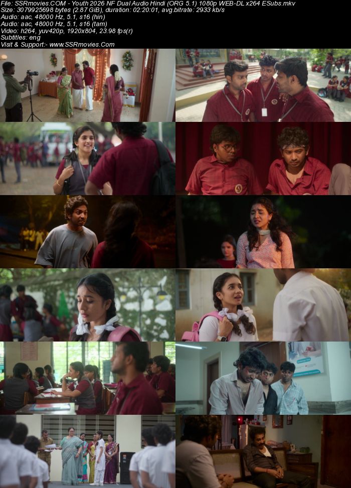 Youth 2026 NF Dual Audio Hindi (ORG 5.1) 4K 1080p 720p 480p WEB-DL x264 ESubs