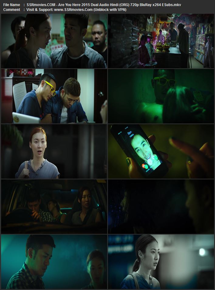 Are You Here 2015 Dual Audio Hindi (ORG) 720p 480p BluRay x264 ESubs Are You Here 2015 Dual Audio Hindi (ORG) 720p 480p BluRay x264 ESubs