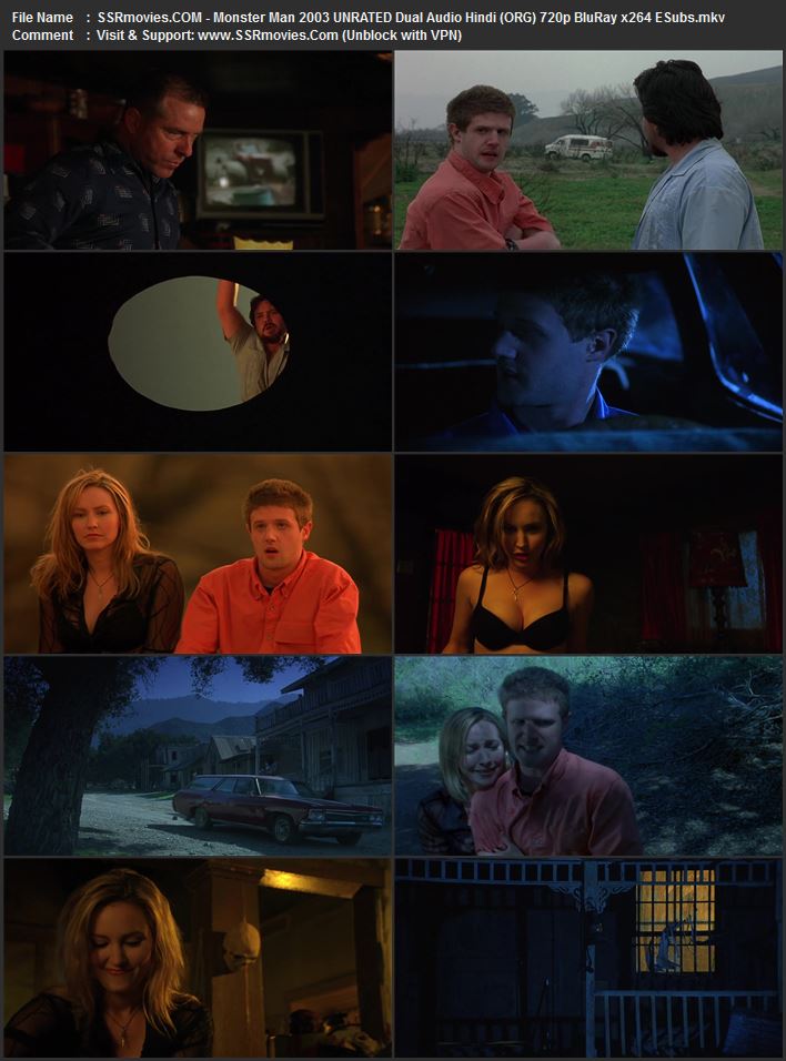 Monster Man 2003 Dual Audio Hindi (ORG) 720p 480p BluRay x264 ESubs Monster Man 2003 Dual Audio Hindi (ORG) 720p 480p BluRay x264 ESubs