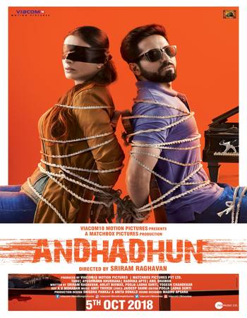 Andhadhun 2018 Hindi (ORG 5.1) 1080p 720p 480p WEB-DL x264 ESubs Andhadhun 2018 Hindi (ORG 5.1) 1080p 720p 480p WEB-DL x264 ESubs