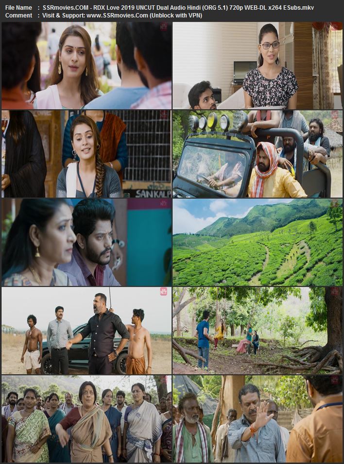RDX Love 2019 Dual Audio Hindi (ORG 5.1) 1080p 720p 480p WEB-DL x264 ESubs RDX Love 2019 Dual Audio Hindi (ORG 5.1) 1080p 720p 480p WEB-DL x264 ESubs
