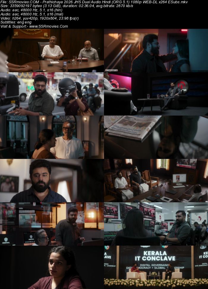 Prathichaya 2026 JHS Dual Audio Hindi (ORG 5.1) 1080p 720p 480p WEB-DL x264 ESubs