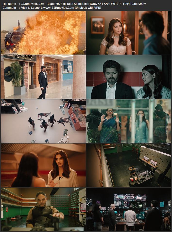 Beast 2022 Dual Audio Hindi (ORG 5.1) 1080p 720p 480p WEB-DL x264 ESubs Beast 2022 Dual Audio Hindi (ORG 5.1) 1080p 720p 480p WEB-DL x264 ESubs