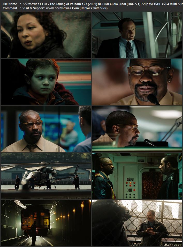 The Taking of Pelham 123 2009 Dual Audio Hindi (ORG 5.1) 1080p 720p 480p WEB-DL x264 ESubs