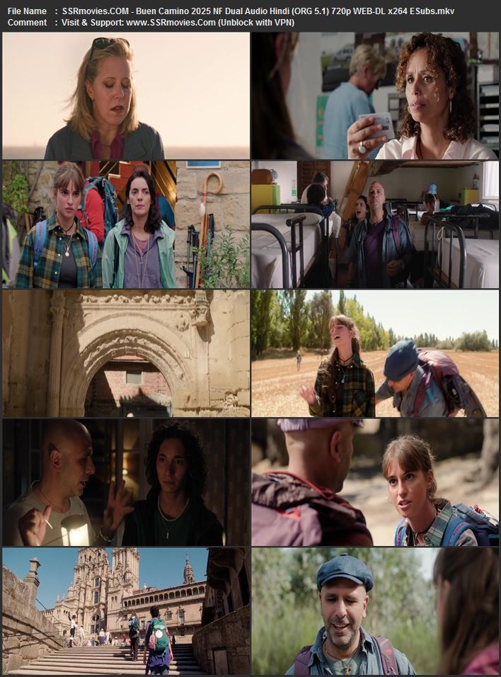 Buen Camino 2025 Dual Audio Hindi (ORG 5.1) 1080p 720p 480p WEB-DL x264 ESubs Buen Camino 2025 Dual Audio Hindi (ORG 5.1) 1080p 720p 480p WEB-DL x264 ESubs