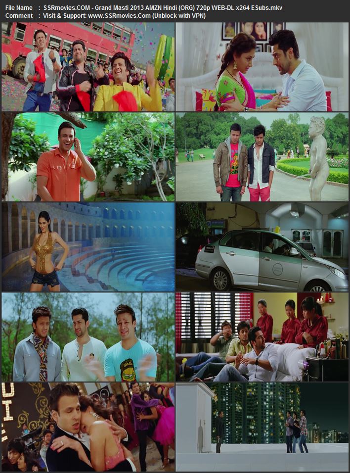 Grand Masti 2013 Hindi (ORG) 1080p 720p 480p WEB-DL x264 ESubs Grand Masti 2013 Hindi (ORG) 1080p 720p 480p WEB-DL x264 ESubs
