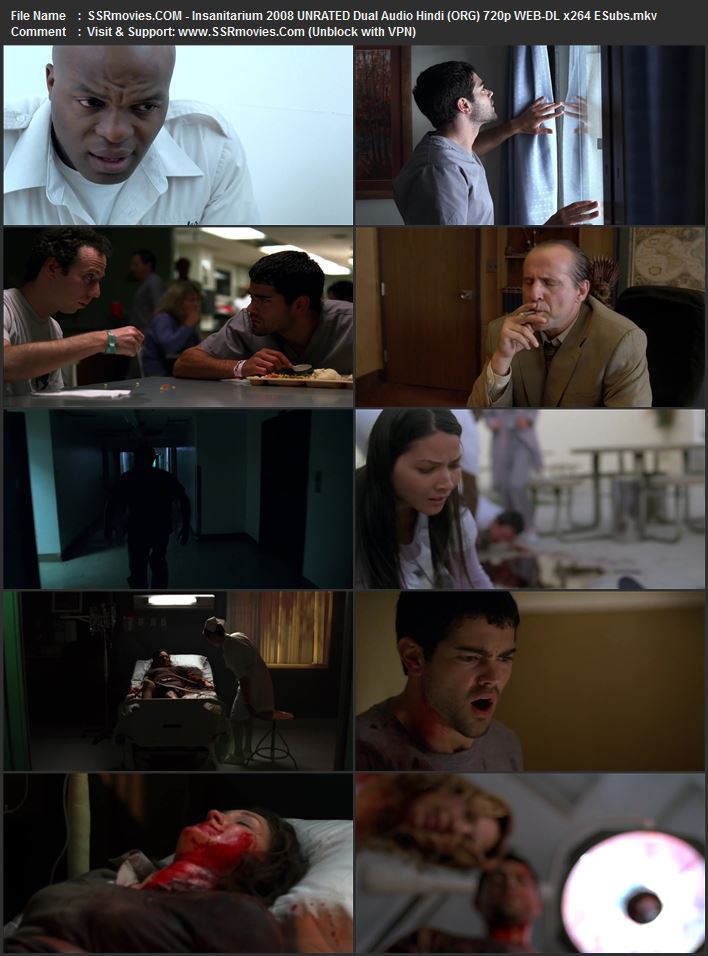 Insanitarium 2008 Dual Audio Hindi (ORG) 1080p 720p 480p WEB-DL x264 ESubs Insanitarium 2008 Dual Audio Hindi (ORG) 1080p 720p 480p WEB-DL x264 ESubs