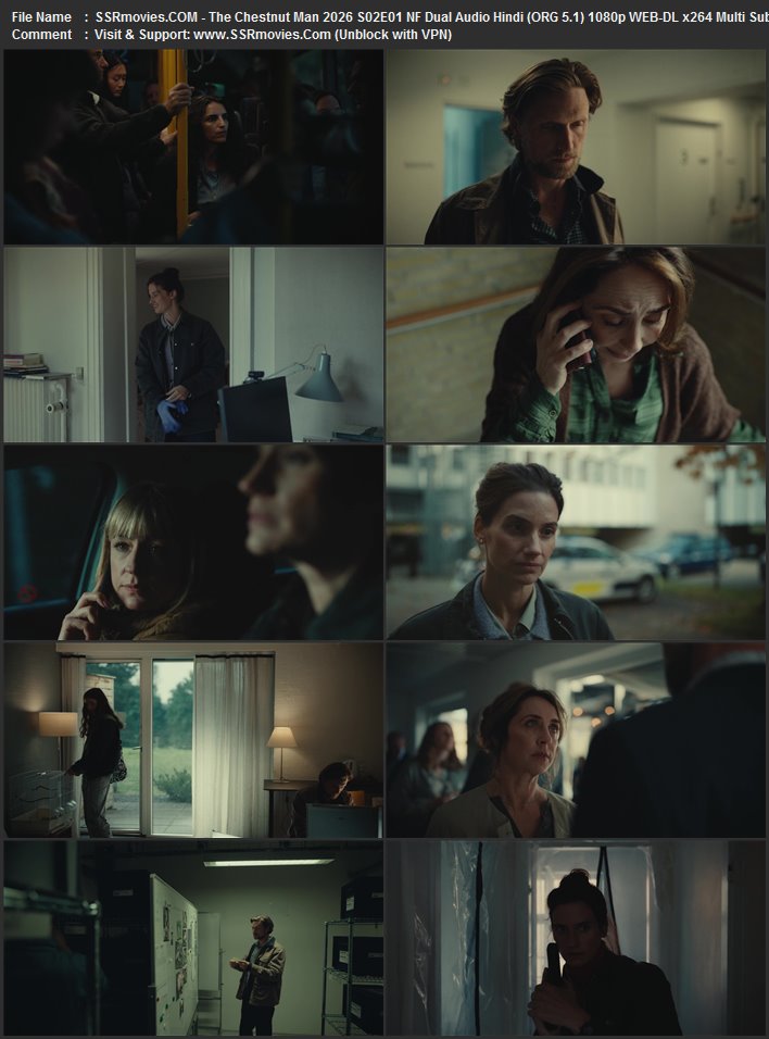 The Chestnut Man 2026 S02 Complete NF Dual Audio Hindi (ORG 5.1) 1080p 720p 480p WEB-DL x264 Multi Subs Download