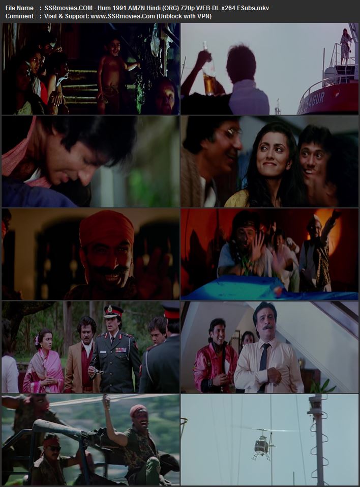 Hum 1991 Hindi (ORG) 1080p 720p 480p WEB-DL x264 ESubs Hum 1991 Hindi (ORG) 1080p 720p 480p WEB-DL x264 ESubs