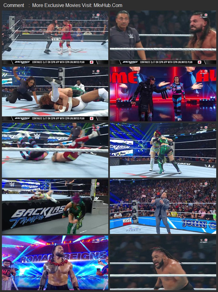WWE Backlash 2026 PPV 720p 1080p WEBRip x264 Watch & Download WWE Backlash 2026 PPV 720p 1080p WEBRip x264 Watch & Download
